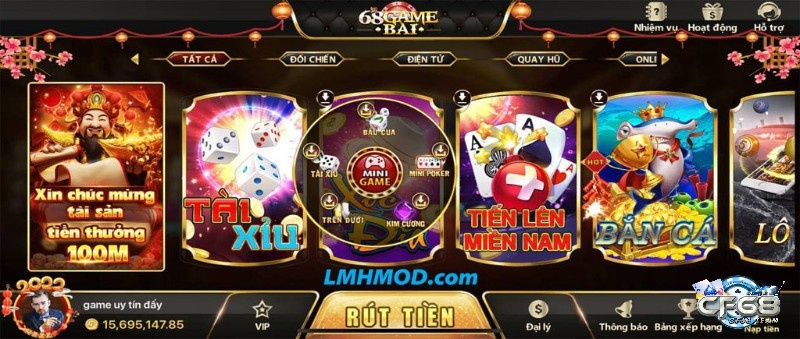 Tải game 68 club - Cổng game bài đổi thưởng siêu hấp dẫn