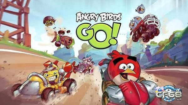 Choidua xe tải ngay Angry Birds Go 3D cực kỳ độc đáo