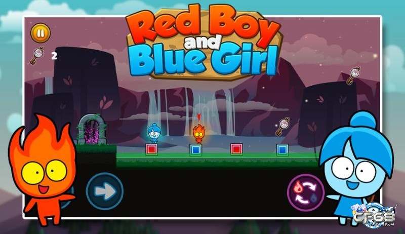 Red Boy và Blue Girl là tựa game được đánh giá 5*