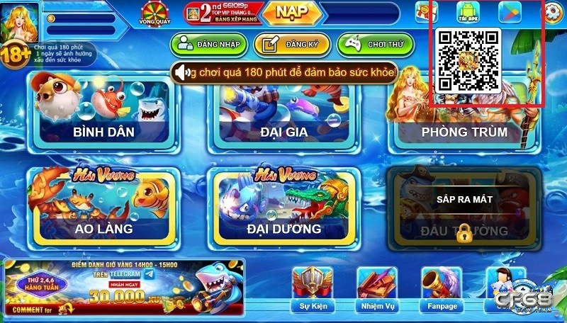 Top 3 game bắn cá hot nhất