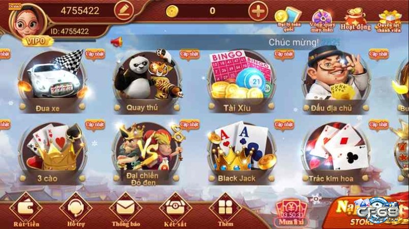 Cách chơi tài xỉu không phức tạp tại nhà cái CF68