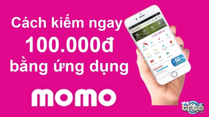 Hướng dẫn nhập mã kiếm tiền trên momo