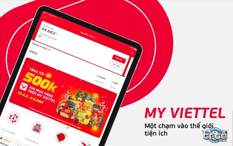 Cách quét mã viettel nạp tiền điện thoại qua My Viettel
