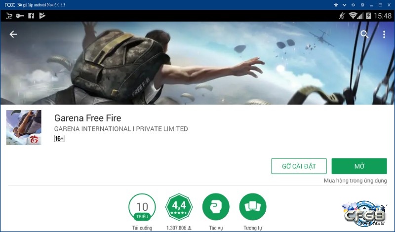 Cách tải free fire trên PC bằng NoxPlayer rất đơn giản