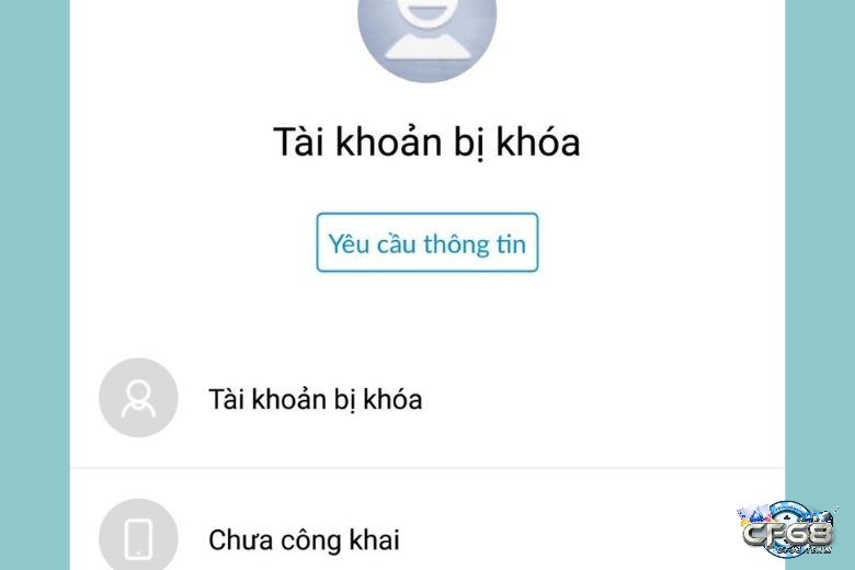 Lỗi tài khoản Zalo của bạn tạm thời bị cấm sử dụng
