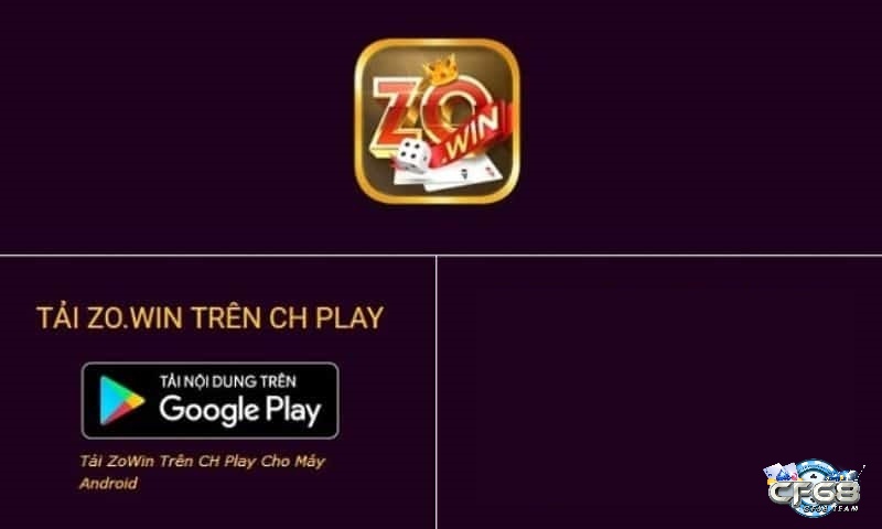 Anh em truy cập đúng đường link tải app Zo.win apk