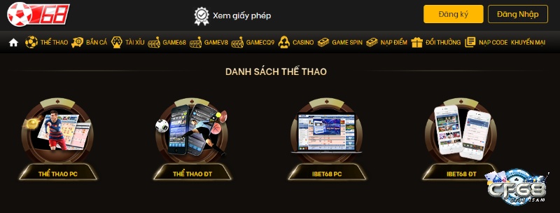 Bong68 cung cấp nền tảng cá cược thể thao hàng đầu tại Châu Á