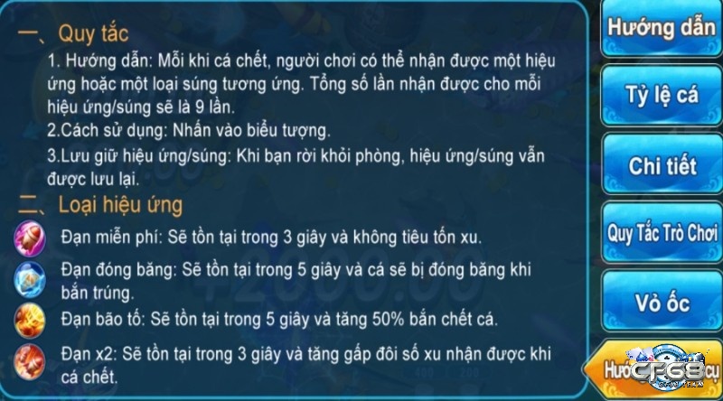 Nắm rõ luật chơi bắn cá trước khi tham gia bắn cá 68