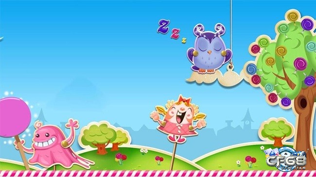 Các chiến thắng giúp bạn mở khóa cấp độ chơi tiếp theo với 5 mạng trong từng lần chơi
