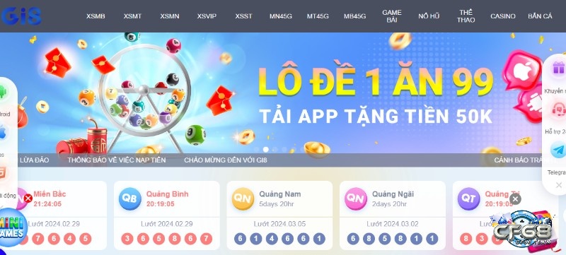 Web cược Gi8 ra đời từ năm 2020