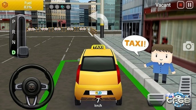Chế độ taxi trong Dr. Driving 2