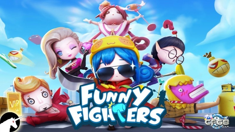 Funny Fighter kết hợp giữa hai thể loại Battle Royale và MOBA gây ấn tượng cho người chơi
