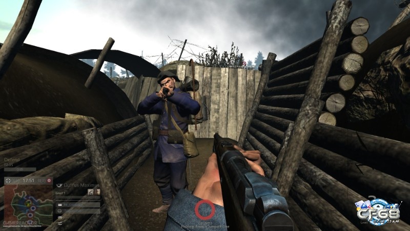 Những khẩu súng trường thô sơ trong game Verdun