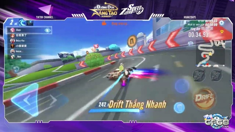 Game ZingSpeed Mobile sở hữu đồ họa 3D sống động