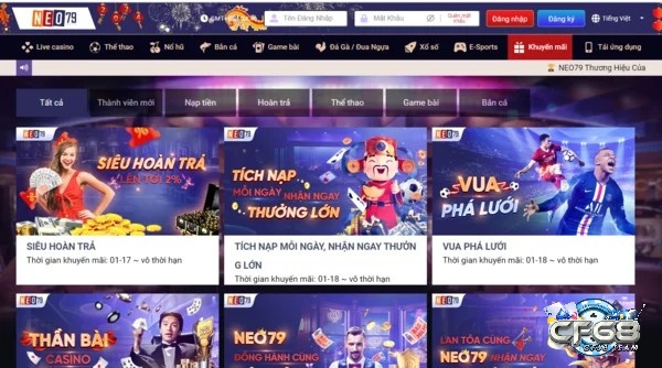 Đăng ký neo79 cần những thông tin gì?