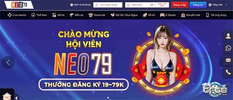 Tìm hiểu thông tin về cổng game Neo79