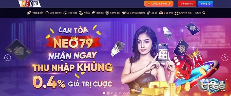 Đăng nhập Neo79 để trải nghiệm kho game cá cược đẳng cấp