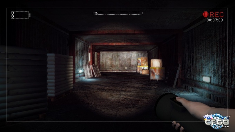 Khung cảnh u ám tại mỏ Kullman Mining – một trong những địa điểm kinh hoàng nhất game Slender: The Arrival.