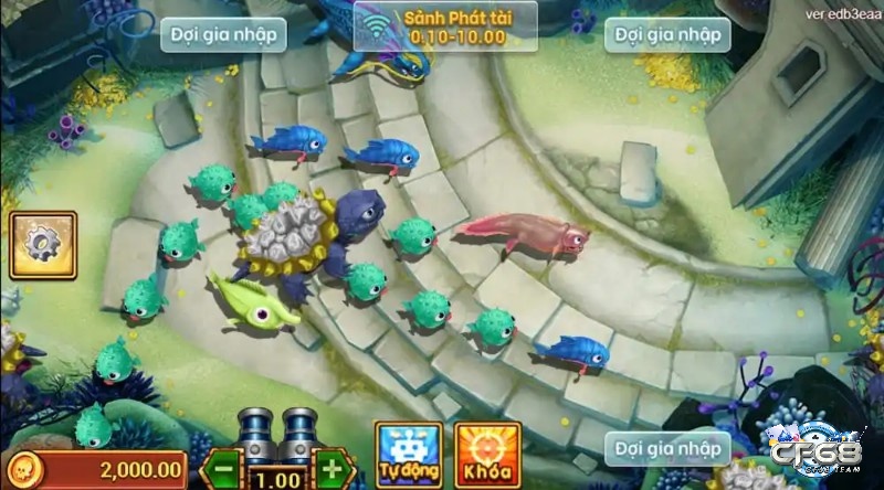 Bắn cá online trên web trải nghiệm chơi game màn hình lớn, điều khiển chuột linh hoạt, không phụ thuộc việc cài đặt ứng dụng
