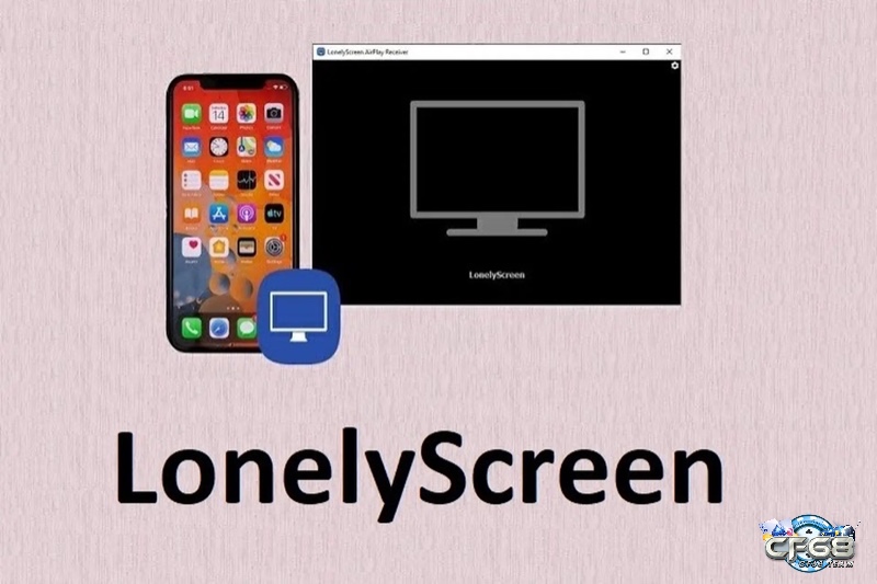 Người chơi dùng LonelyScreen để chiếu màn hình iPhone/iPad lên MacBook, chơi game mobile mượt mà với độ trễ thấp