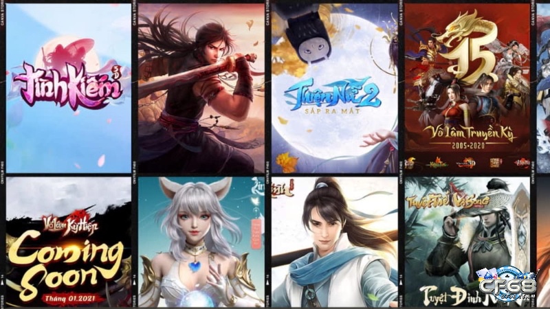 Cùng cf68 khám phá các game kiếm hiệp mobile hấp dẫn nhất 2025 nhé