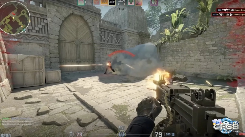 Counter-Strike 2 kế thừa CS:GO với engine Source 2, nâng cấp đồ họa, âm thanh và hệ thống ranking, matchmaking