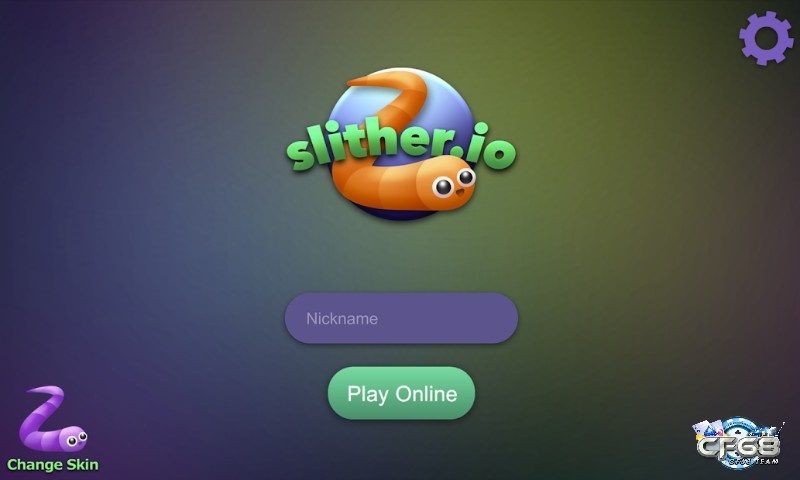 Slither.io trên điện thoại với điều khiển cảm ứng tiện lợi.