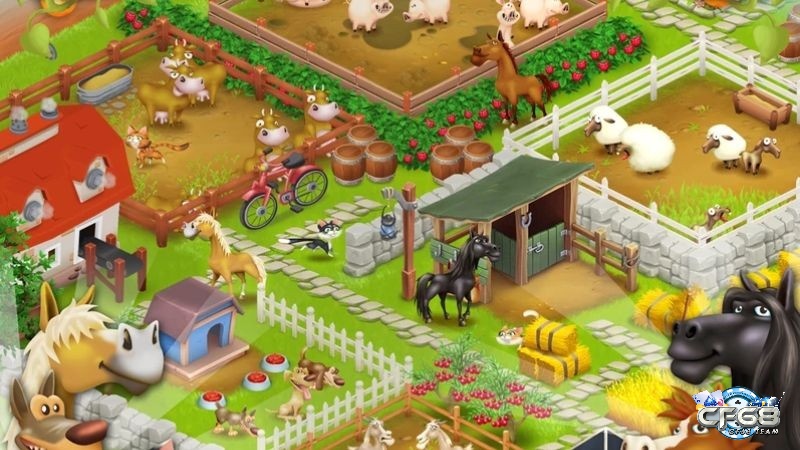 Trải nghiệm game nông trại hay nhất IOS với giao thương sôi động trong Hay Day.