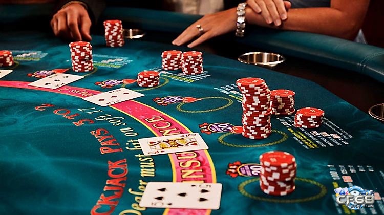 Các thao tác có thể thực hiện trong từng vòng chơi Blackjack
