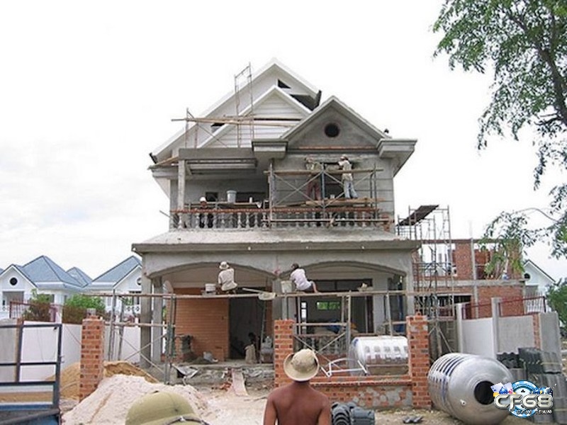 Nằm mộng thấy người khác xây nhà báo hiệu bạn sẽ gặp rắc rối