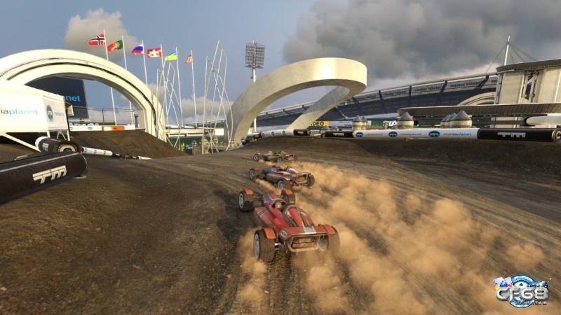 Trackmania 2 ghi điểm nhờ các đường đua dị thường và lối chơi đòi hỏi phản xạ cực nhanh