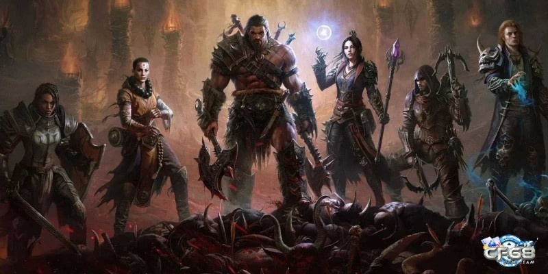 Diablo Immortal cân bằng giữa yếu tố MMO hành động chặt chém và dung lượng khủng