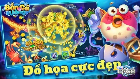Đồ họa sắc nét cùng hiệu ứng âm thanh trong game cực kì chân thật