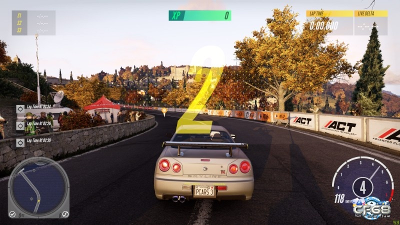 Game Project CARS 3 có lối chơi mô phỏng đua xe chân thực mang tính giải trí cao