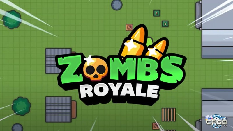 ZombsRoyale.io battle royale 2D, nhịp nhanh và kịch tính cuối trận