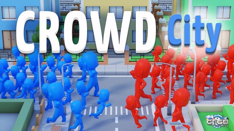 Crowd City gom đám đông leo hạng, nhịp chơi nhanh và cạnh tranh rõ