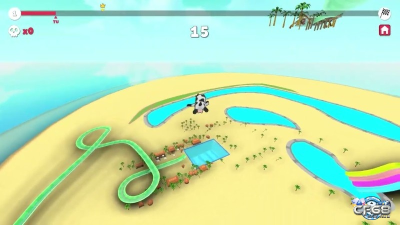 Aquapark.io đua trượt nước vui, vào ván nhanh và dễ bứt top