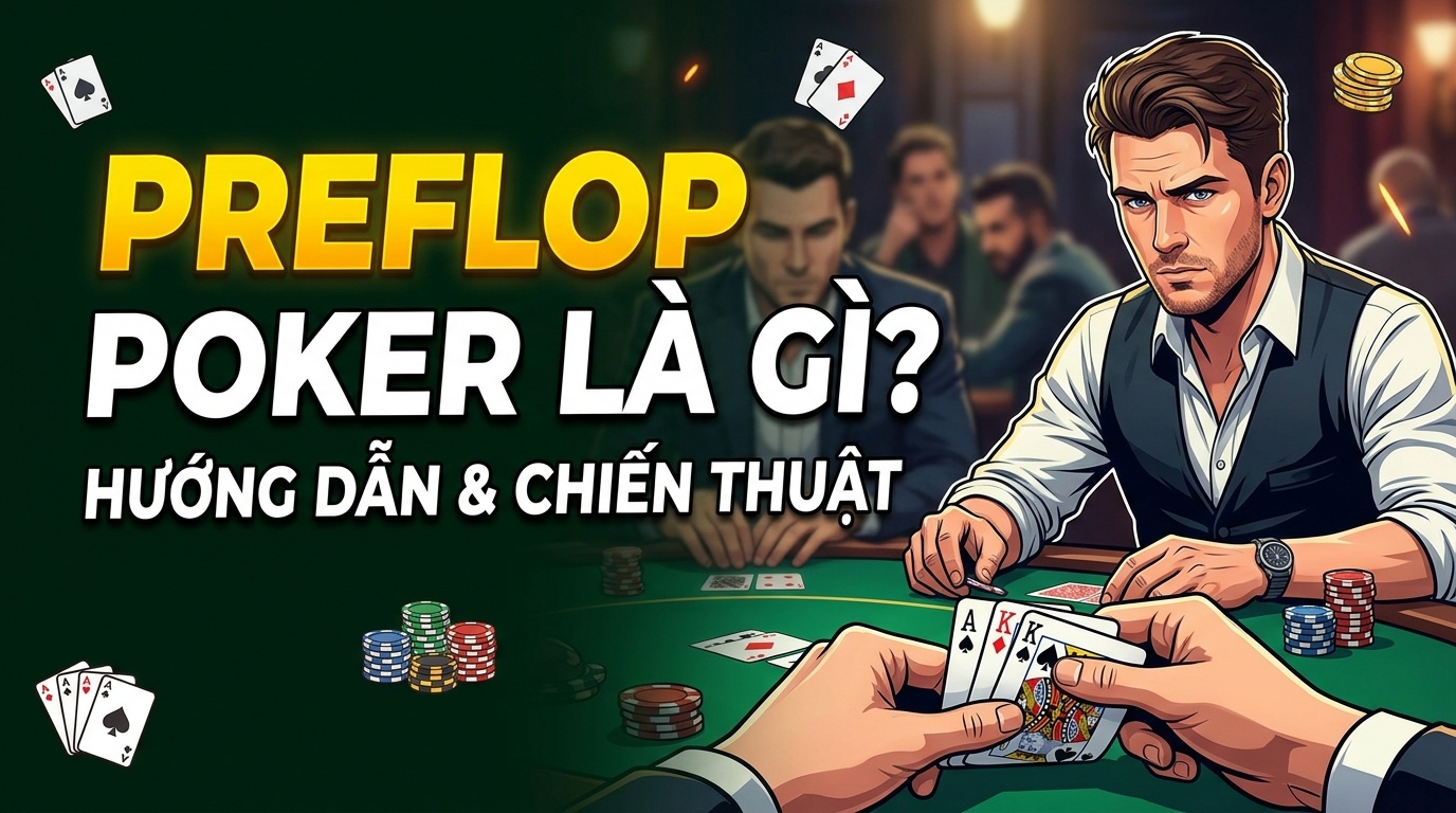 Preflop Poker là gì? Hướng dẫn & Chiến thuật hiệu quả nhất