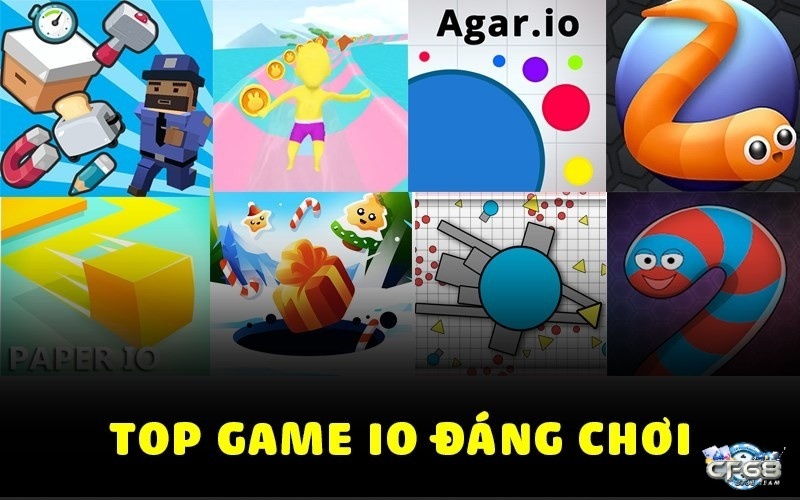 Những game io hay, cực cuốn giúp bạn giải trí mỗi ngày