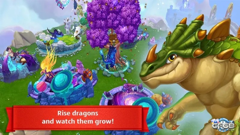 Game nuoi rong offline với khu ấp trứng và môi trường sống
