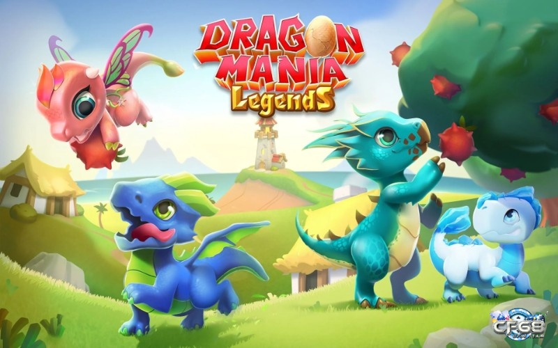 Dragon Mania Legends kết hợp nuôi rồng với chiến đấu nguyên tố sinh động