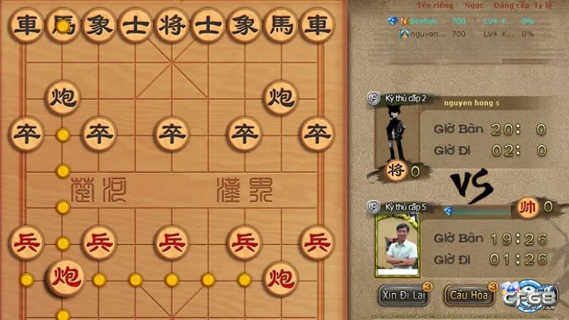 PlayOK Xiangqi gọn nhẹ, thuận tiện đấu trực tuyến
