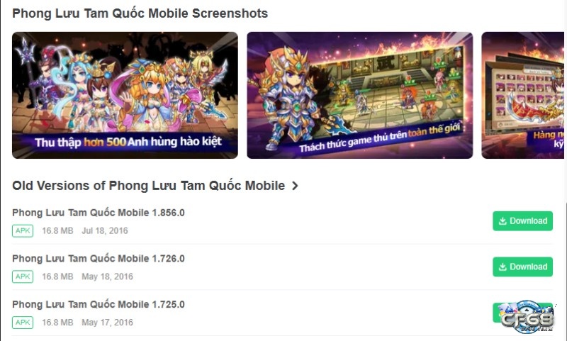 Bản 1.856.0 là APK legacy từ năm 2016, không phải bản cập nhật mới